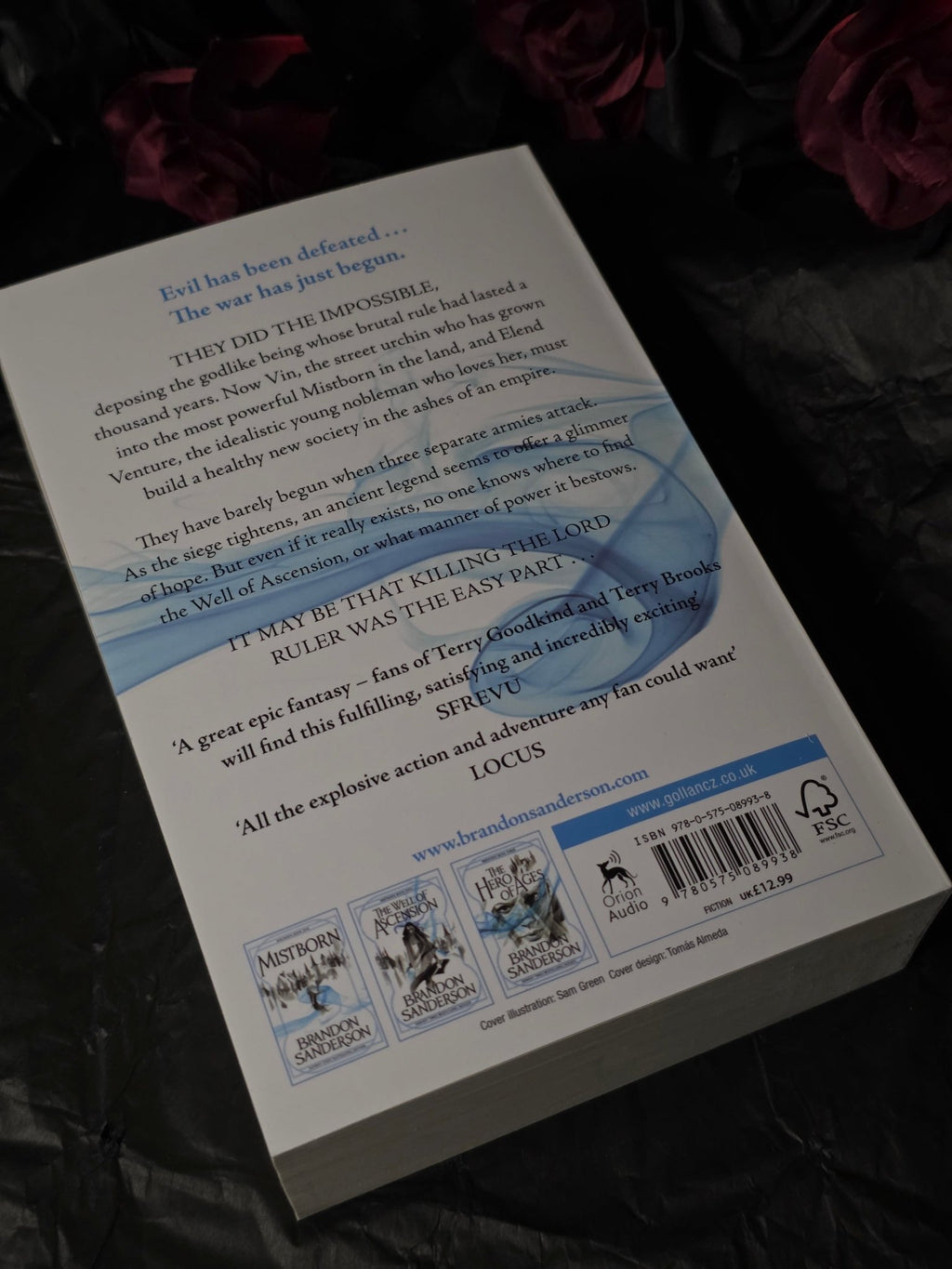 The Well of Ascension, Brandon Sanderson - Book - The Dark Rose Emporium