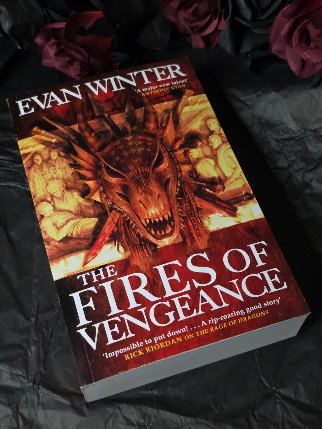 Fires of Vengeance, by Evan Winter - Book - The Dark Rose Emporium