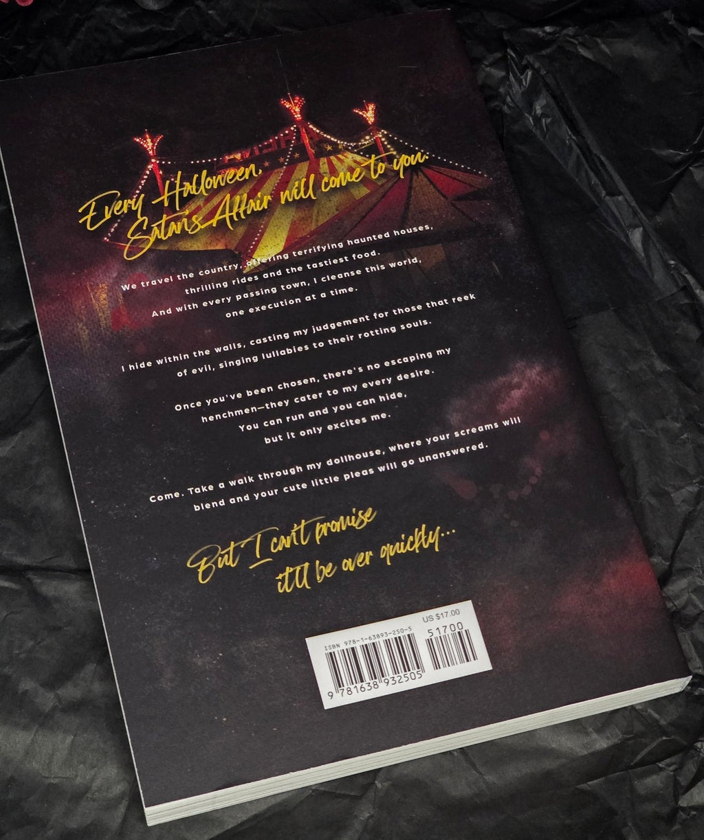 Satan's Affair, by H.D. Carlton (softback, english edition) - Book - The Dark Rose Emporium