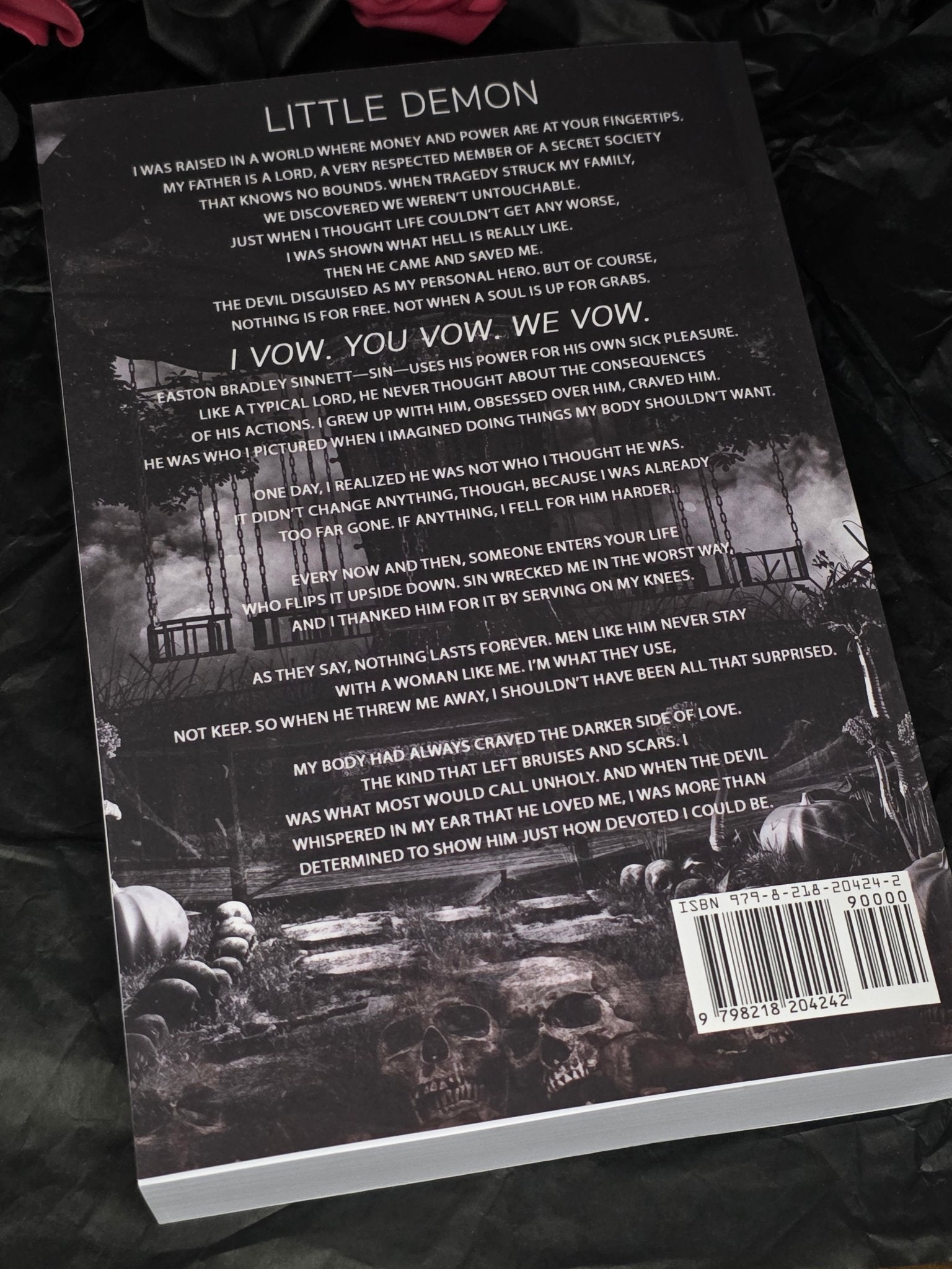 The Sinner, by Shantel Tessier (softback, english edition) - Book - The Dark Rose Emporium