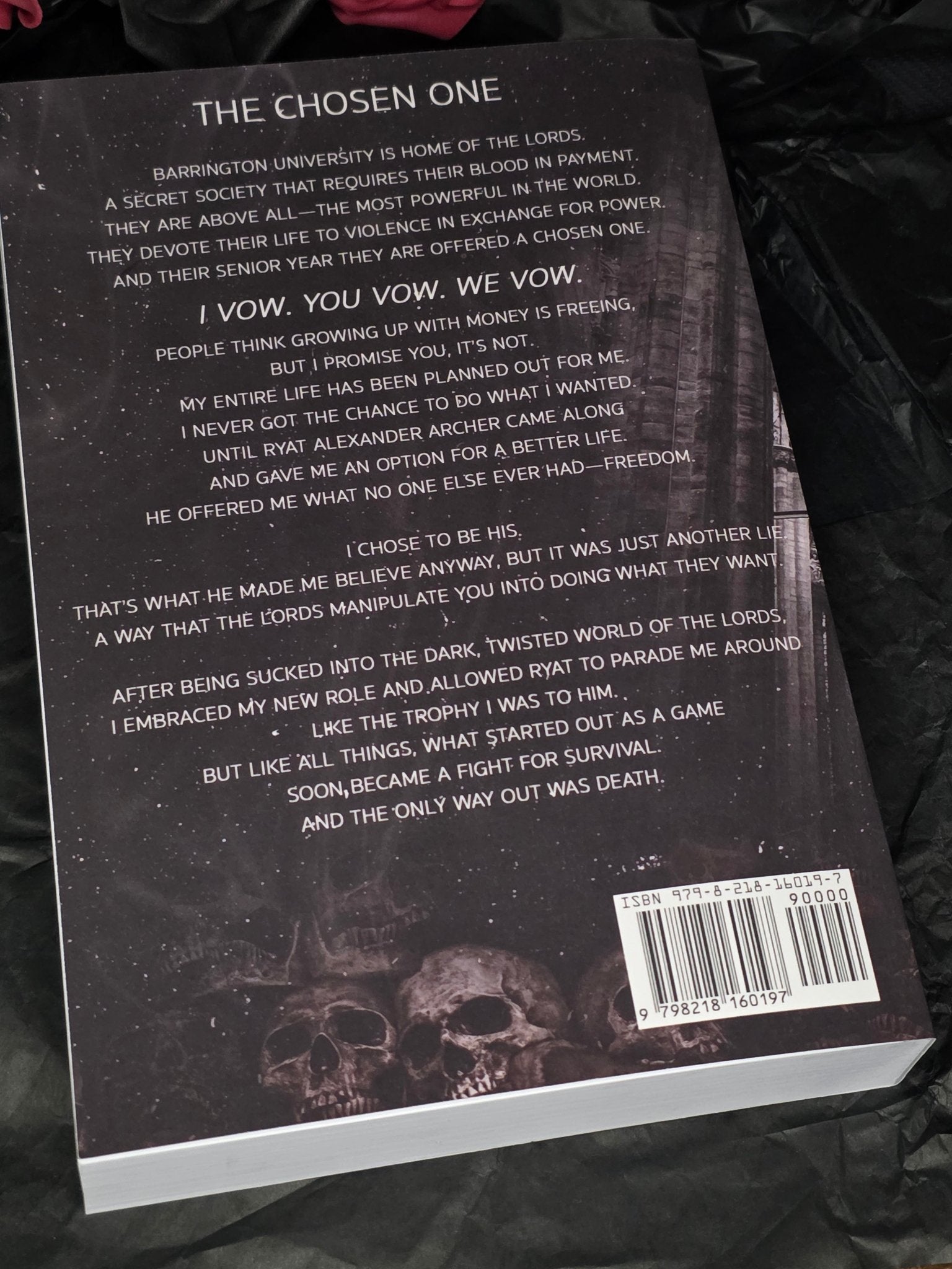 The Ritual, by Shantel Tessier (softback, english edition) - Book - The Dark Rose Emporium