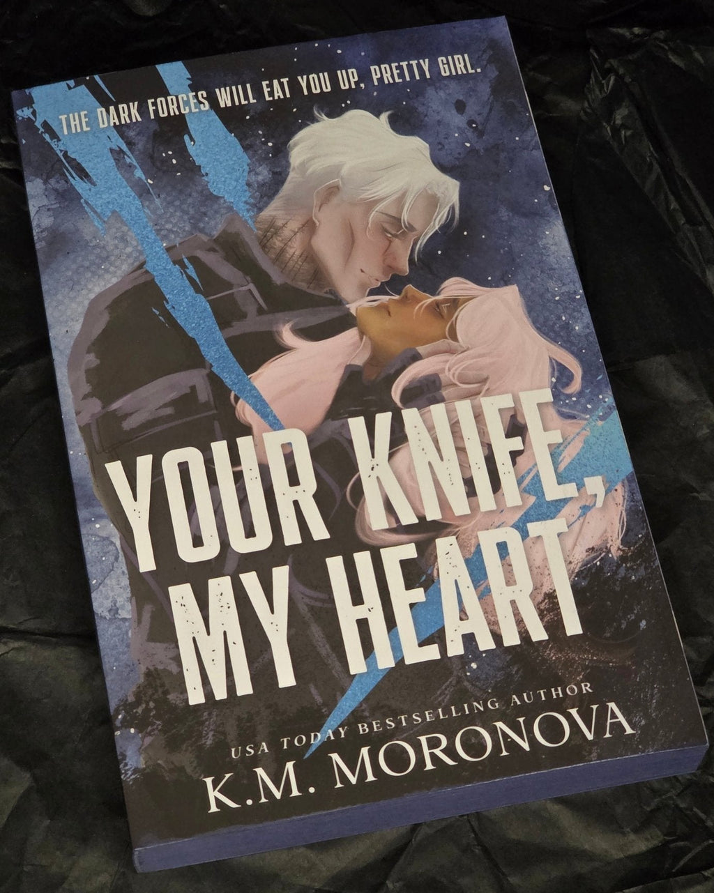 Your Knife, My Heart, by K.M. Moronova (softback, english edition) - Book - The Dark Rose Emporium