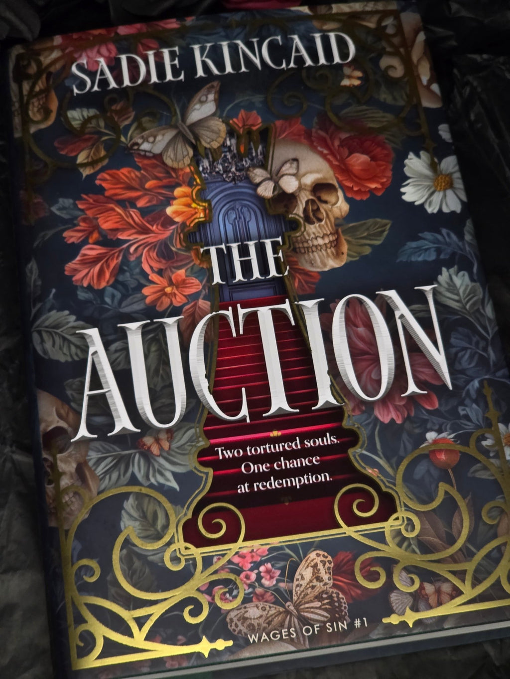 The Auction (Wages of Sin 1), by Sadie Kincaid - Book - The Dark Rose Emporium