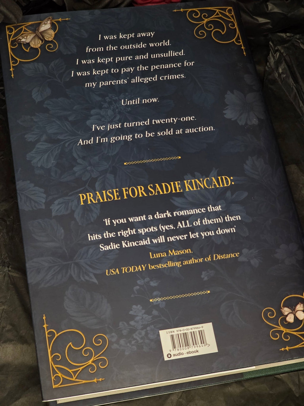 The Auction (Wages of Sin 1), by Sadie Kincaid - Book - The Dark Rose Emporium