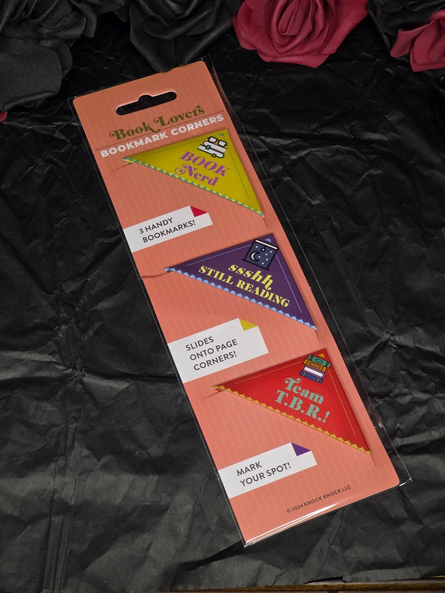 Book Lovers Corner Bookmarks – Set of 3 - The Dark Rose Emporium