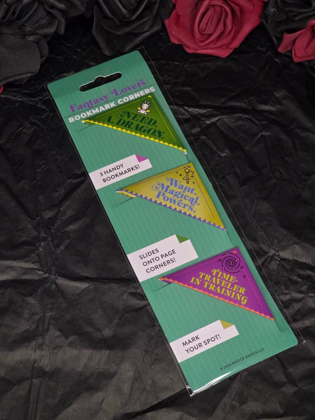 Fantasy Lovers Corner Bookmarks – Set of 3 - The Dark Rose Emporium