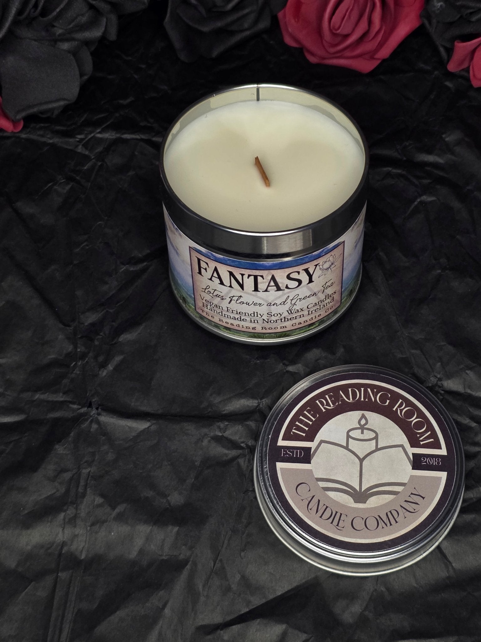 Fantasy – Scented Soy Candle - The Dark Rose Emporium