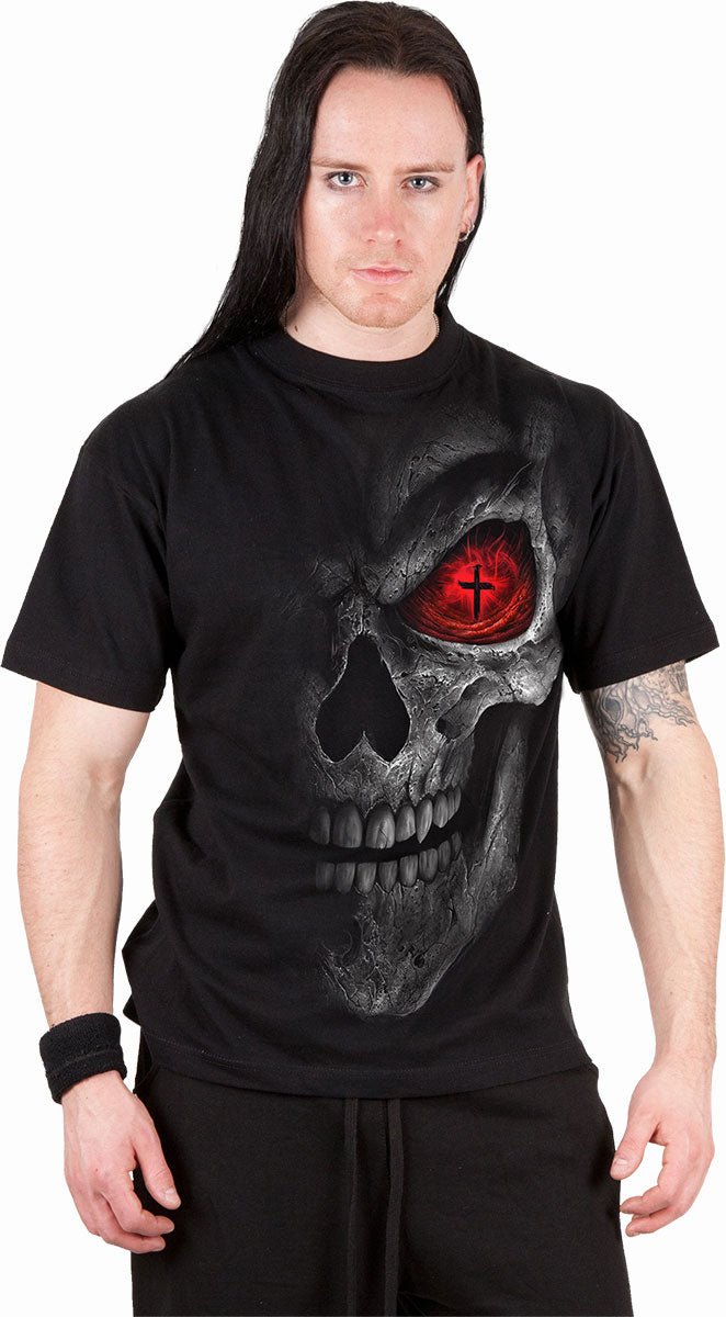 Death Stare Unisex T-shirt - T-shirt - The Dark Rose Emporium