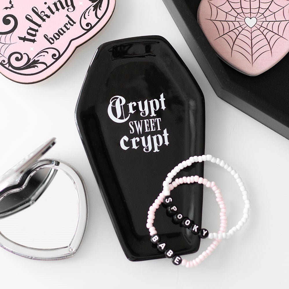 Crypt Sweet Crypt Coffin Trinket Tray - Tray - The Dark Rose Emporium