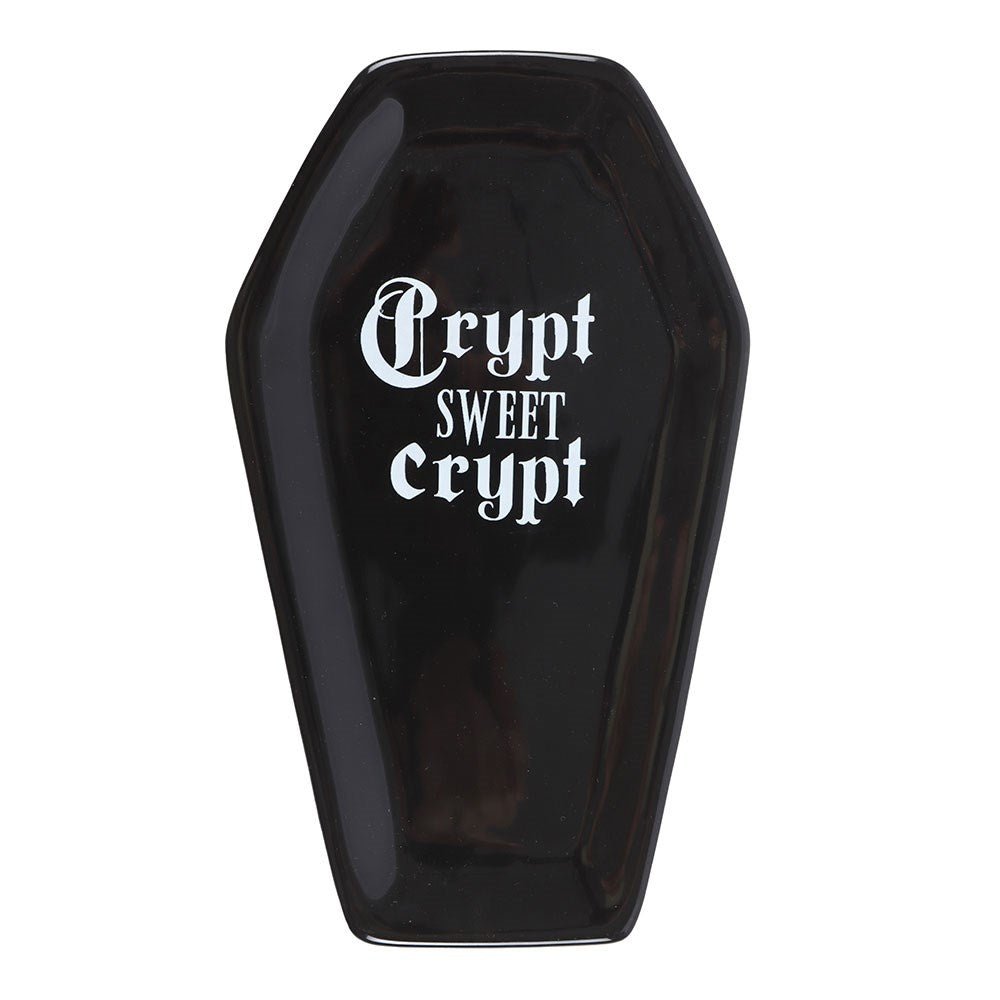 Crypt Sweet Crypt Coffin Trinket Tray - Tray - The Dark Rose Emporium