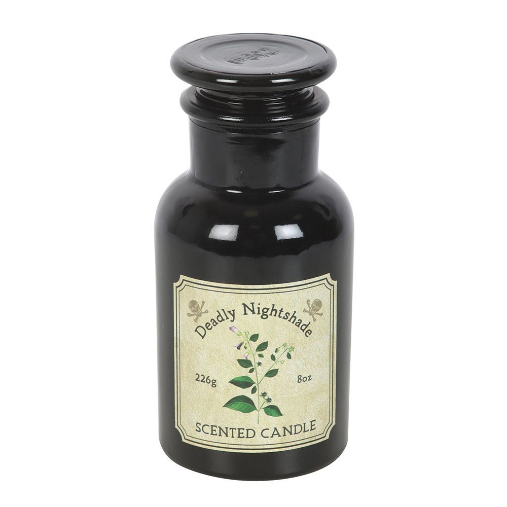 Venom & Vines Deadly Nightshade Apothecary Scented Candle - Candle - The Dark Rose Emporium