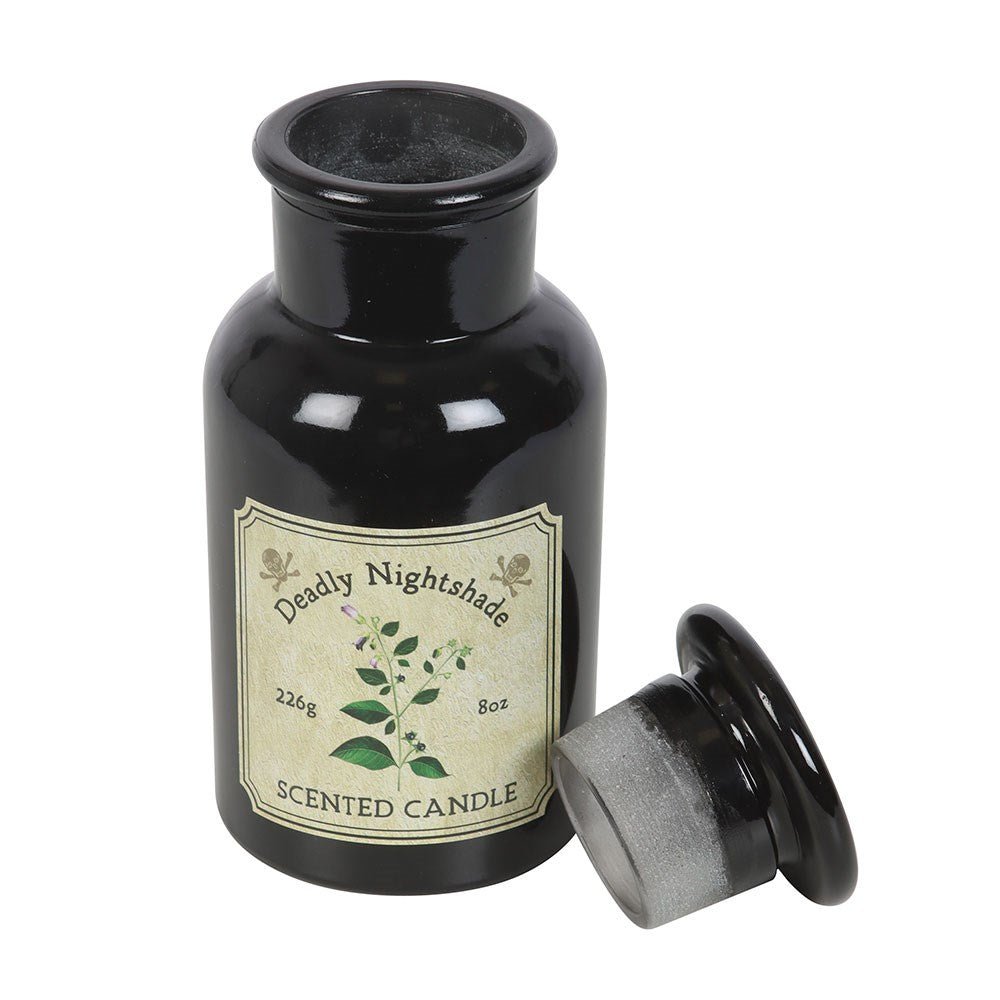 Venom & Vines Deadly Nightshade Apothecary Scented Candle - Candle - The Dark Rose Emporium