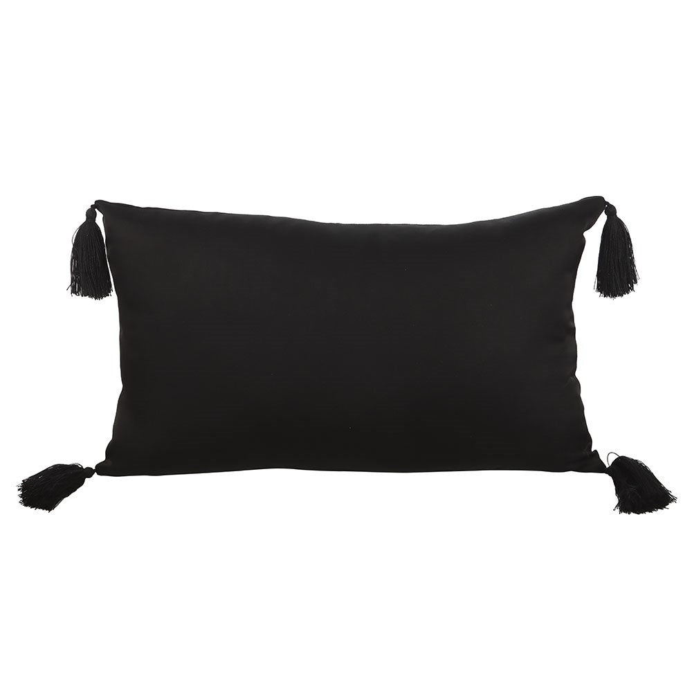 Dying to Go to Sleep Satin Cushion - Cushion - The Dark Rose Emporium