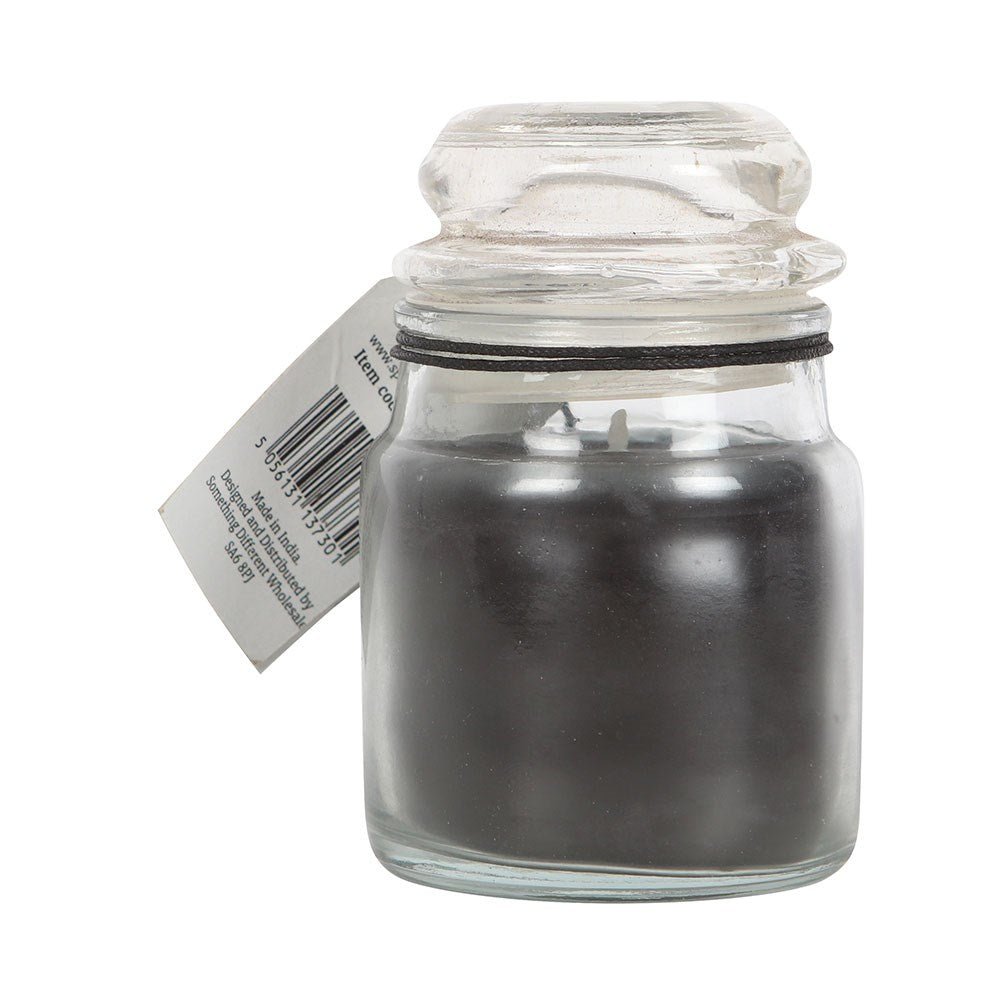 Protection Black Opium Spell Candle In Glass Jar - Candle - The Dark Rose Emporium