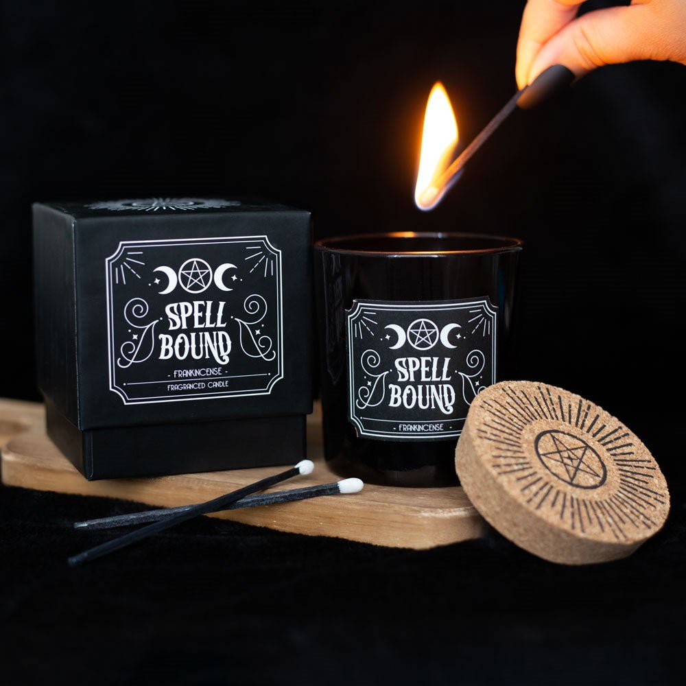 Spell Bound Frankinsence Candle - Candle - The Dark Rose Emporium