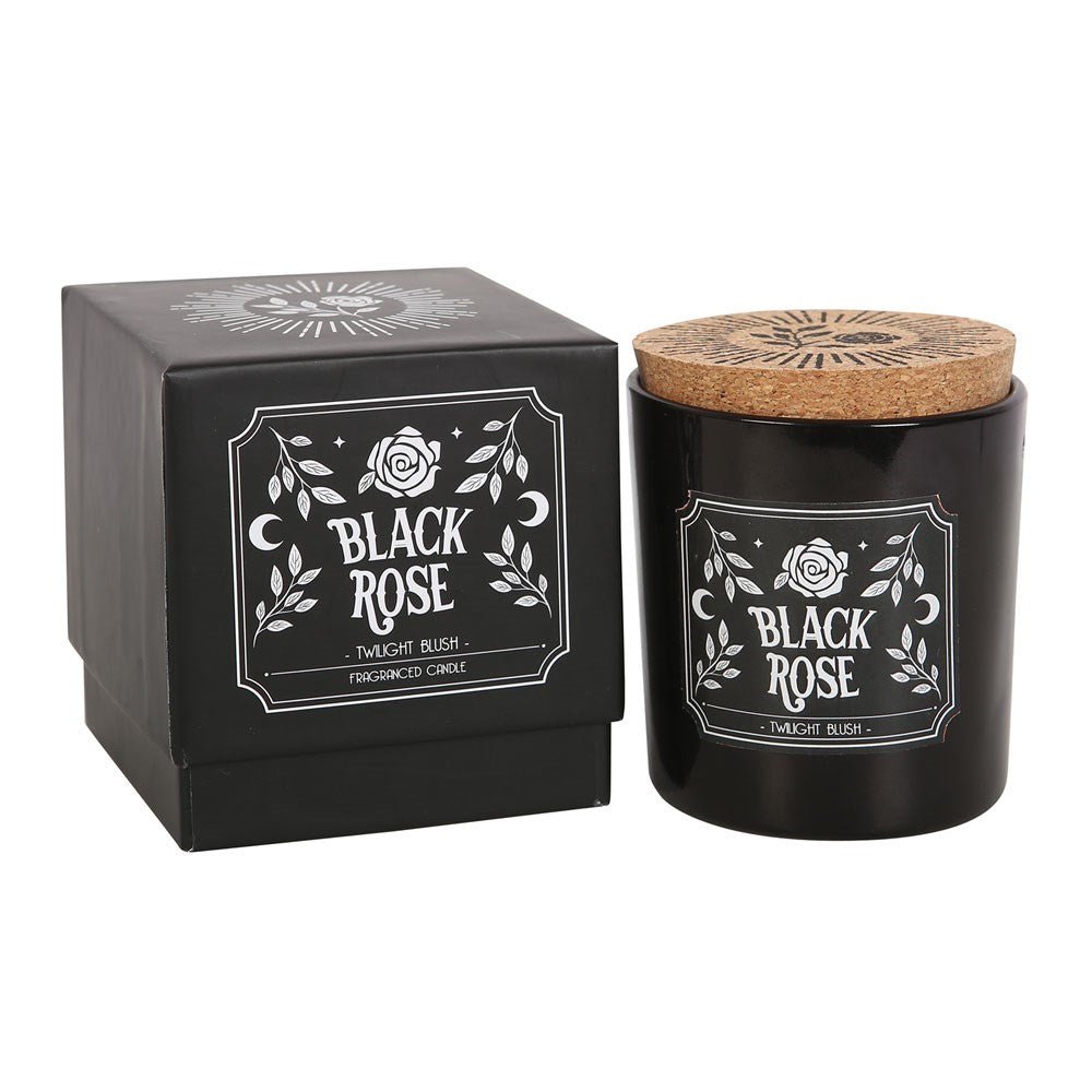 Black Rose Twilight Blush Candle - Candle - The Dark Rose Emporium