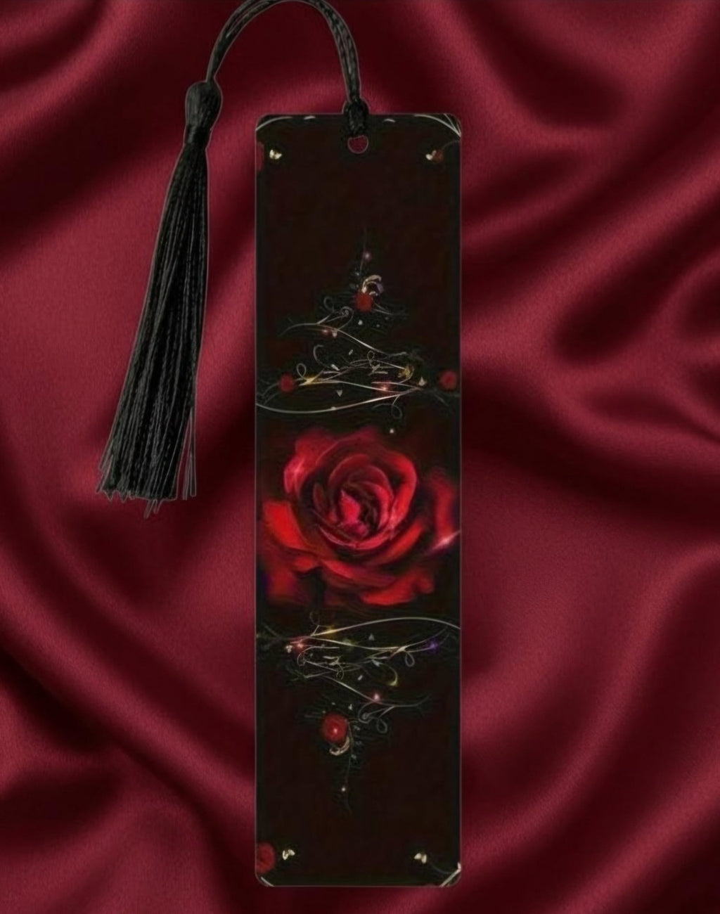 Bookmark Red Rose - Bookmark - The Dark Rose Emporium