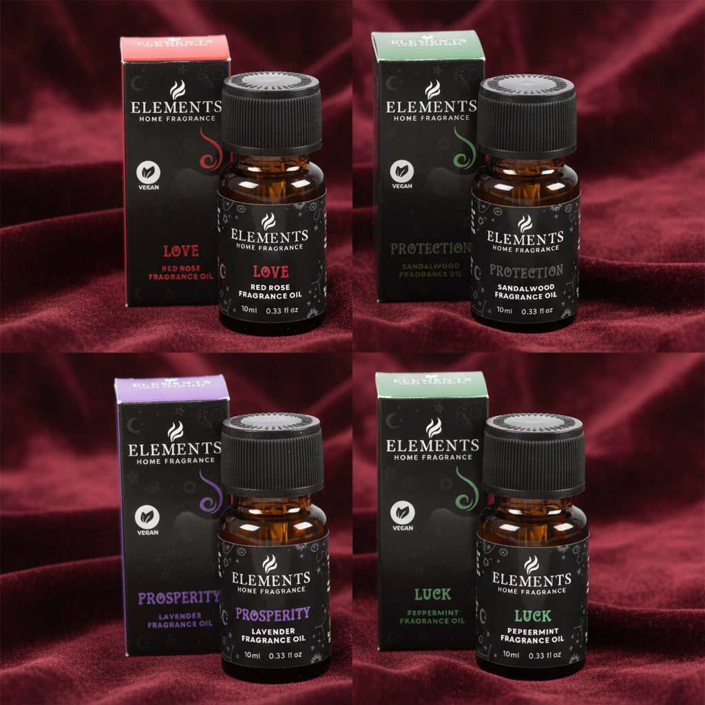 Black Magic Fragrance Oil, Luck (Peppermint) - Oils - The Dark Rose Emporium