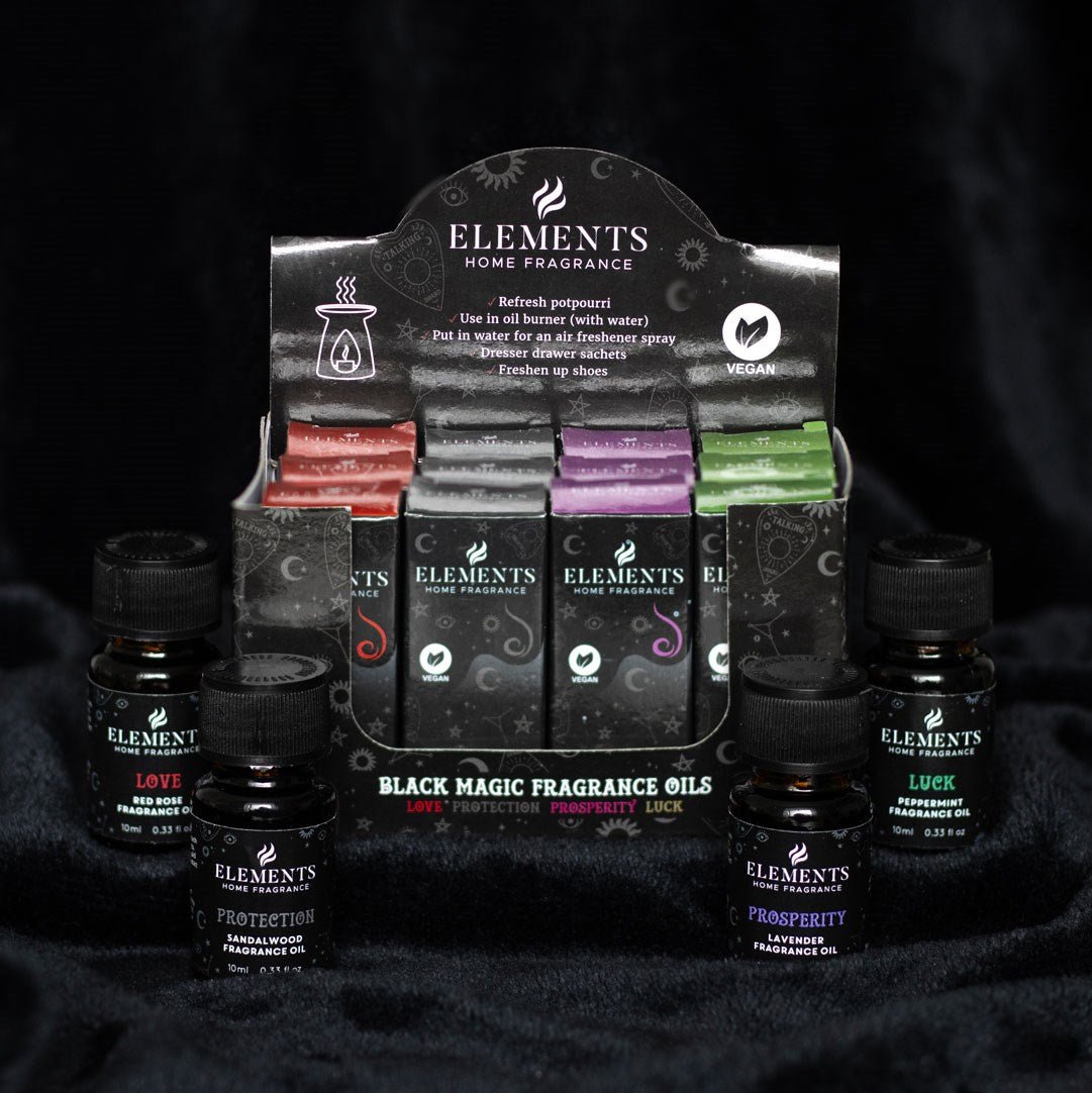 Black Magic Fragrance Oil, Luck (Peppermint) - Oils - The Dark Rose Emporium