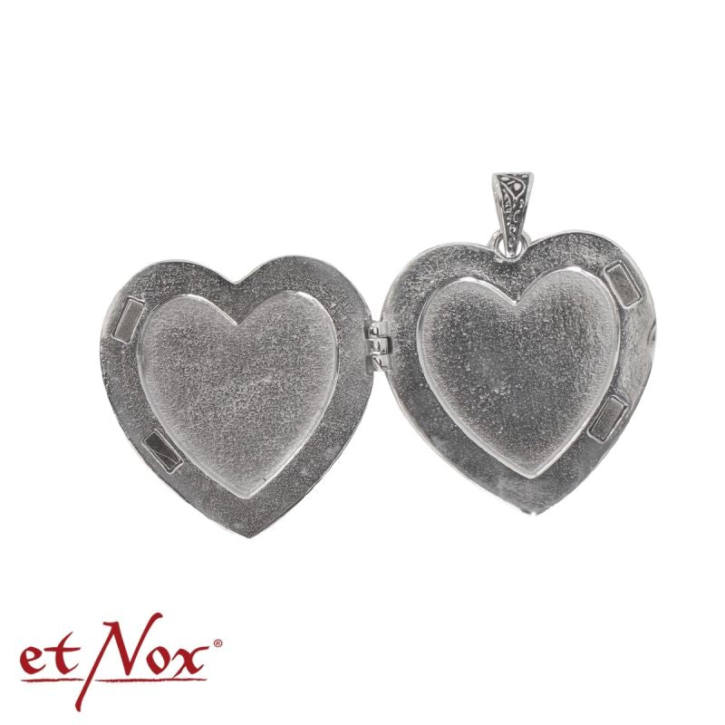 Cross, stainless steel pendant, from etNox - Necklace - The Dark Rose Emporium