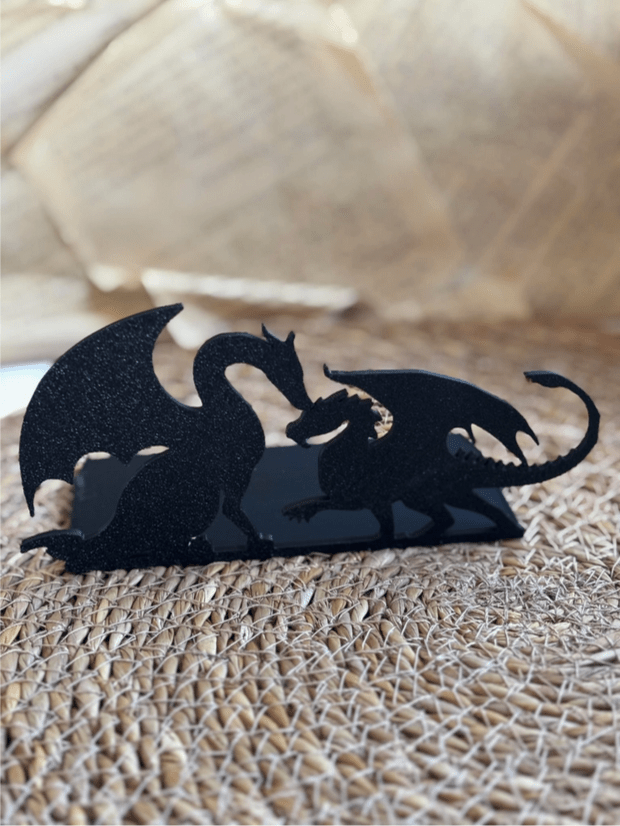 Bookend - Dragon Couple - Bookend - The Dark Rose Emporium
