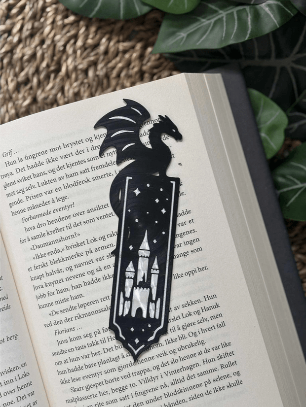 Bookmark - Dragon Castle - Bookmark - The Dark Rose Emporium