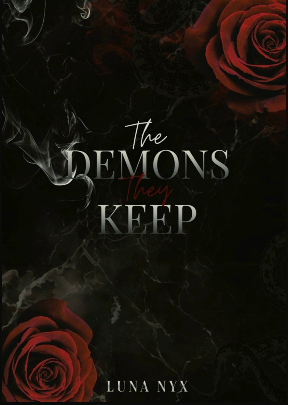 (S) The Demons They Keep (The Demons We Wear 1), by Luna Nyx (softback, english edition) - Book - The Dark Rose Emporium