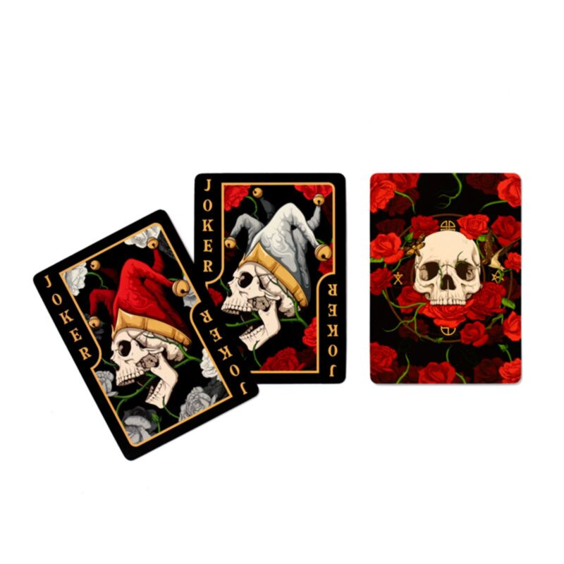 Skulls & Roses Playing Cards - Playing Cards - The Dark Rose Emporium