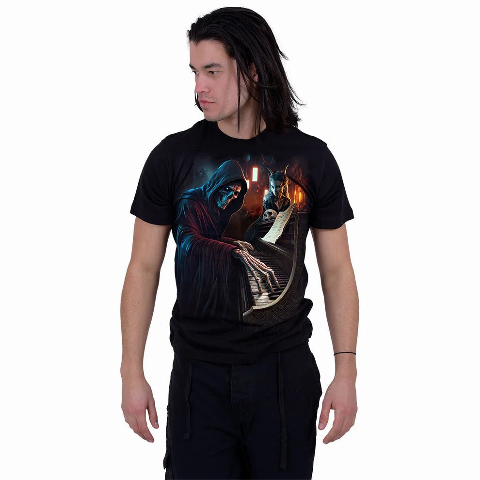 Midnight Blues Unisex T-shirt - T-shirt - The Dark Rose Emporium