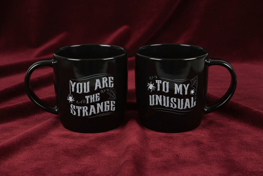 Strange And Unusual Couples Ceramic Mug Set - Mug - The Dark Rose Emporium