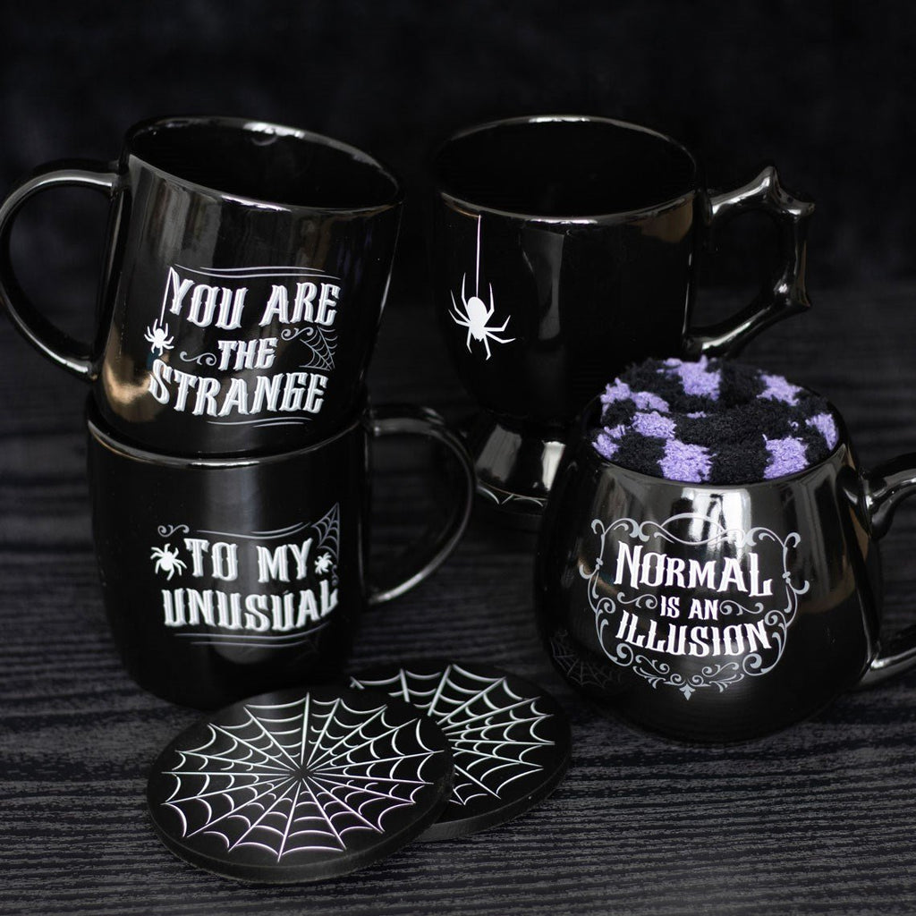 Strange And Unusual Couples Ceramic Mug Set - Mug - The Dark Rose Emporium