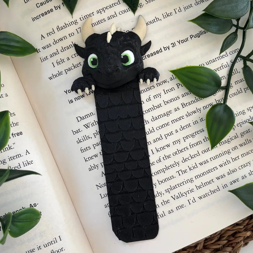 Bookmark - Baby Dragon - Bookmark - The Dark Rose Emporium