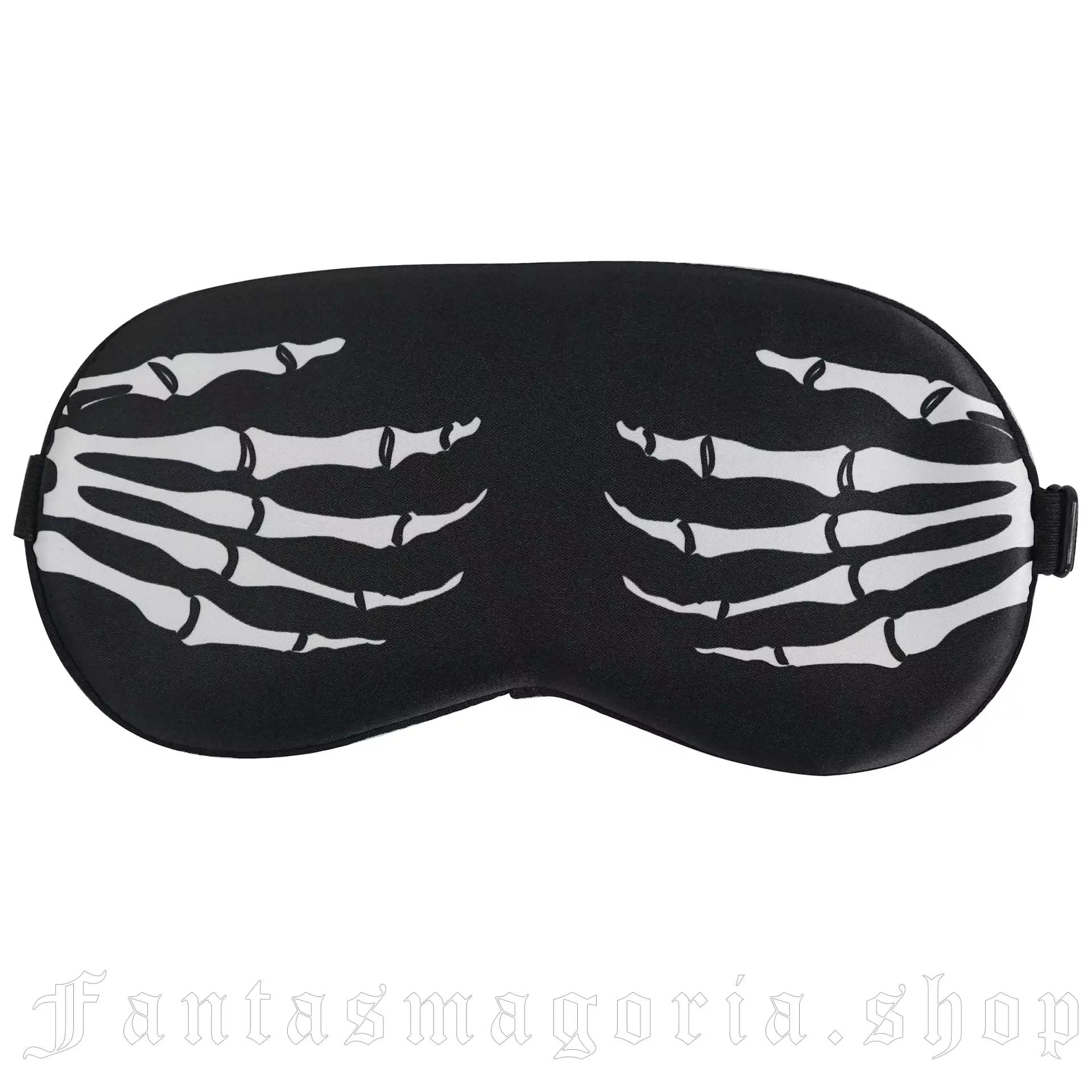 Bad Bones Sleep Mask - Sleep Mask - The Dark Rose Emporium