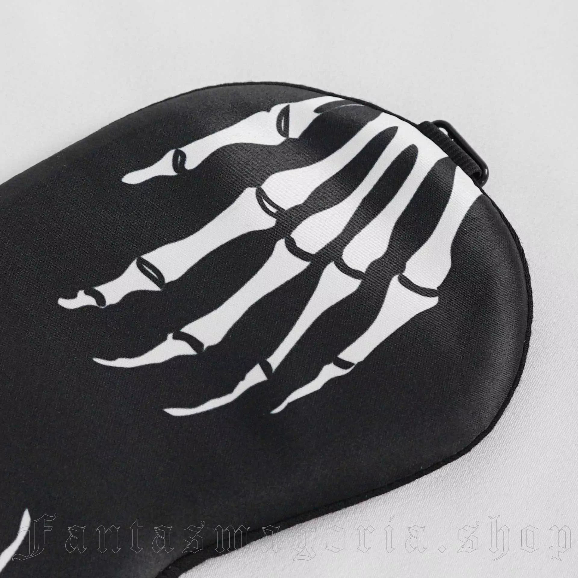Bad Bones Sleep Mask - Sleep Mask - The Dark Rose Emporium