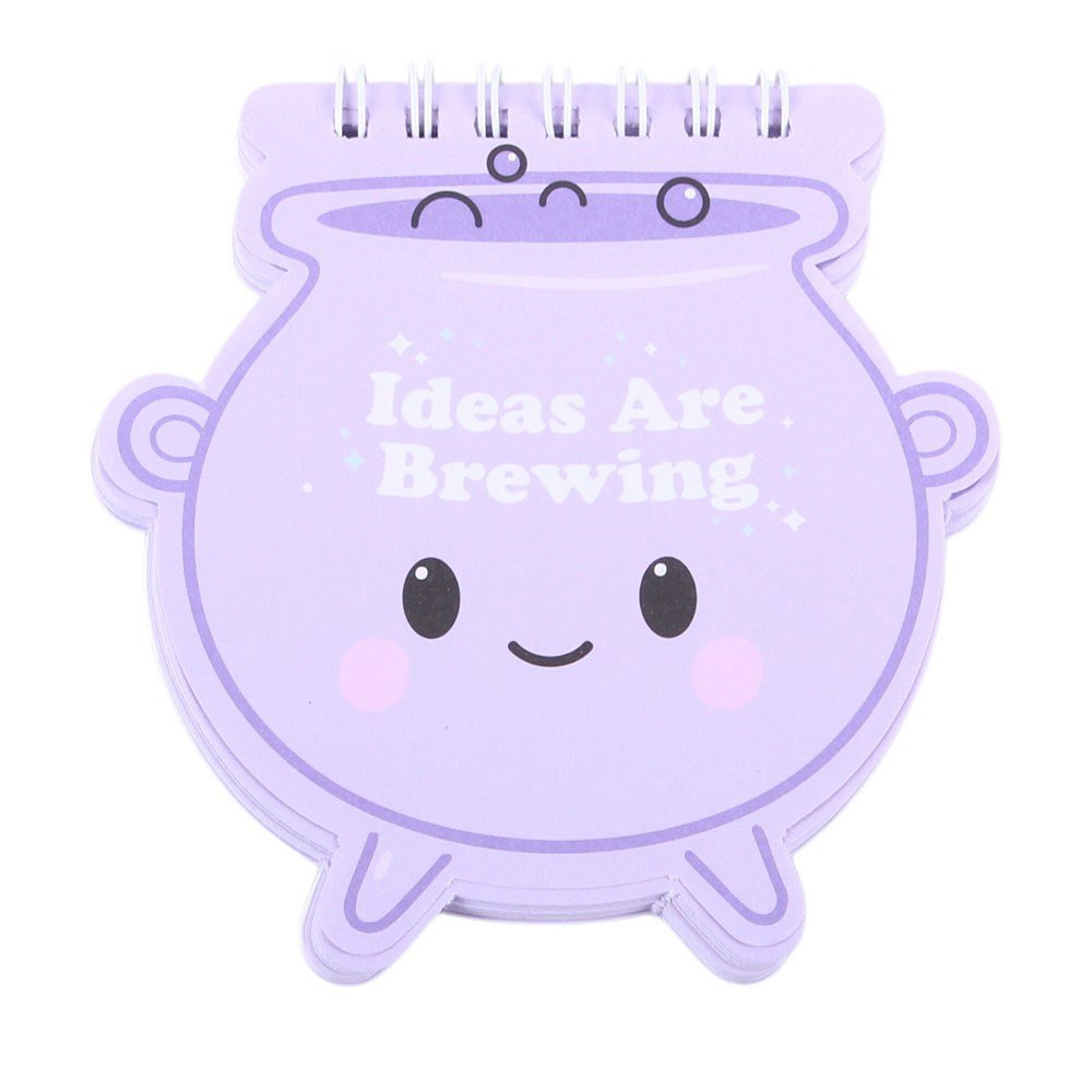 Candy Cauldron Ideas Are Brewing Cauldron Notepad - Stationery - The Dark Rose Emporium
