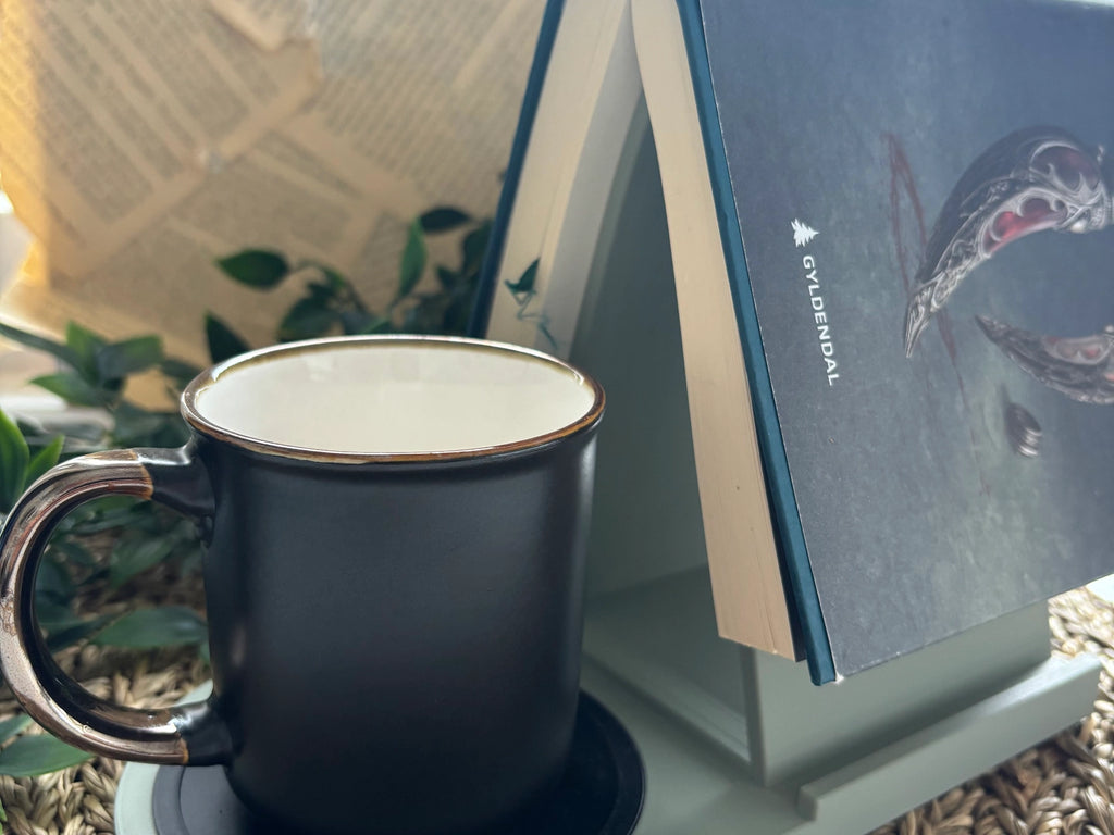 Holder For Books, Bookreader And Cups - Coaster - The Dark Rose Emporium