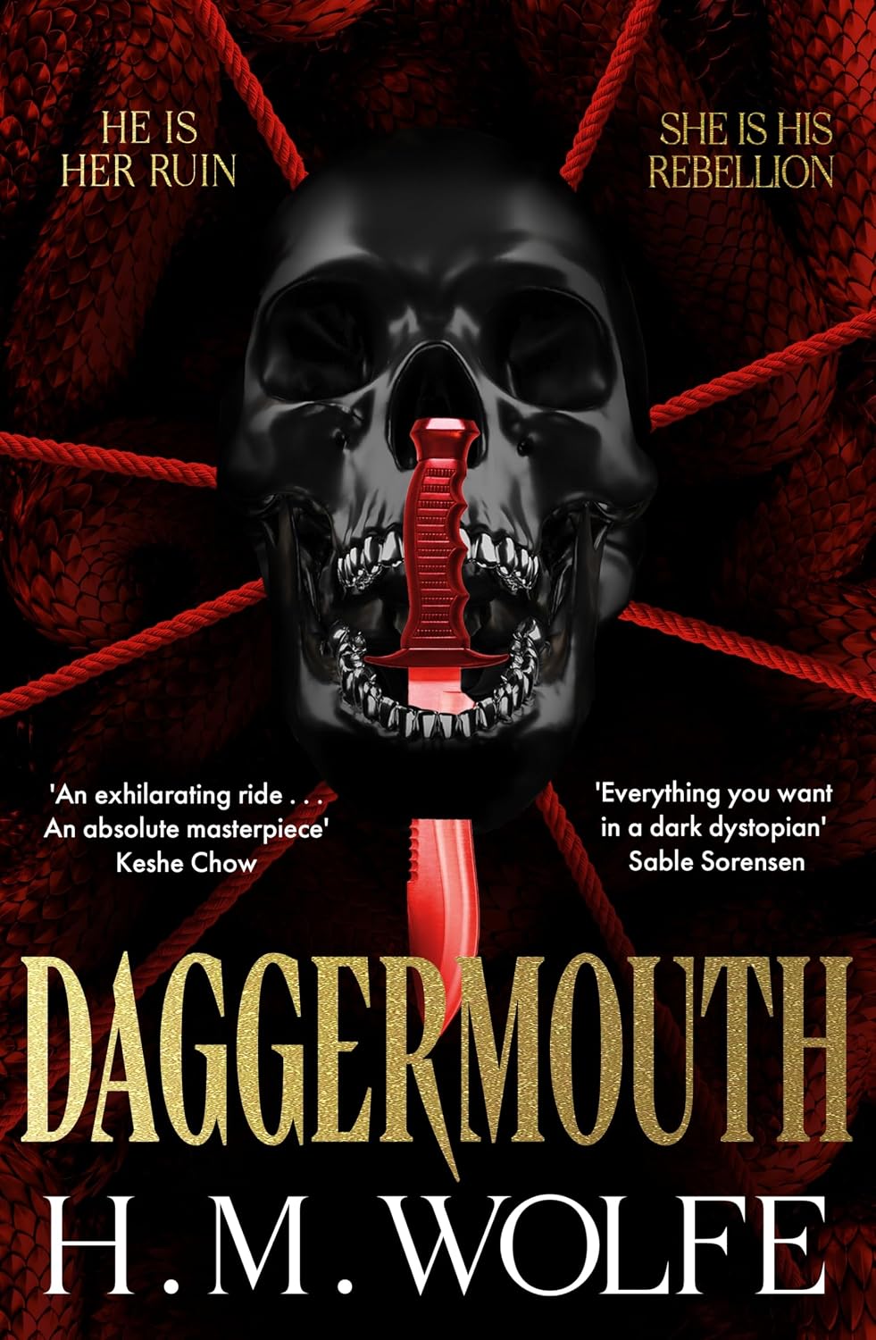 Daggermouth, by H.M. Wolfe (softback, english edition) - Book - The Dark Rose Emporium