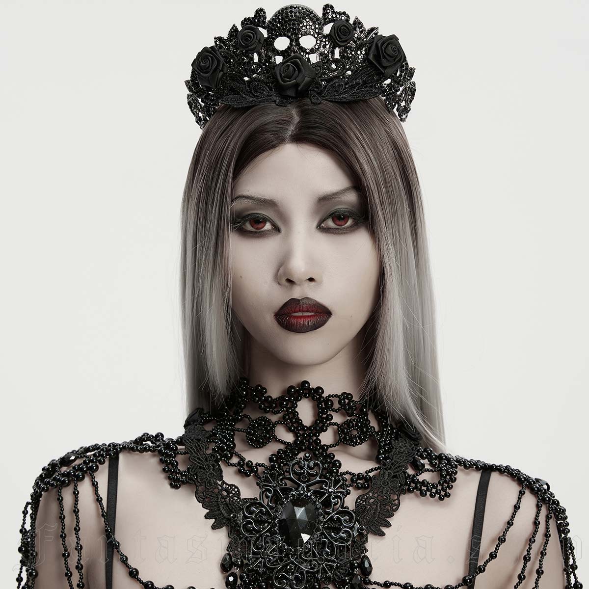 Day of the Dead Tiara Crown - Tiara - The Dark Rose Emporium