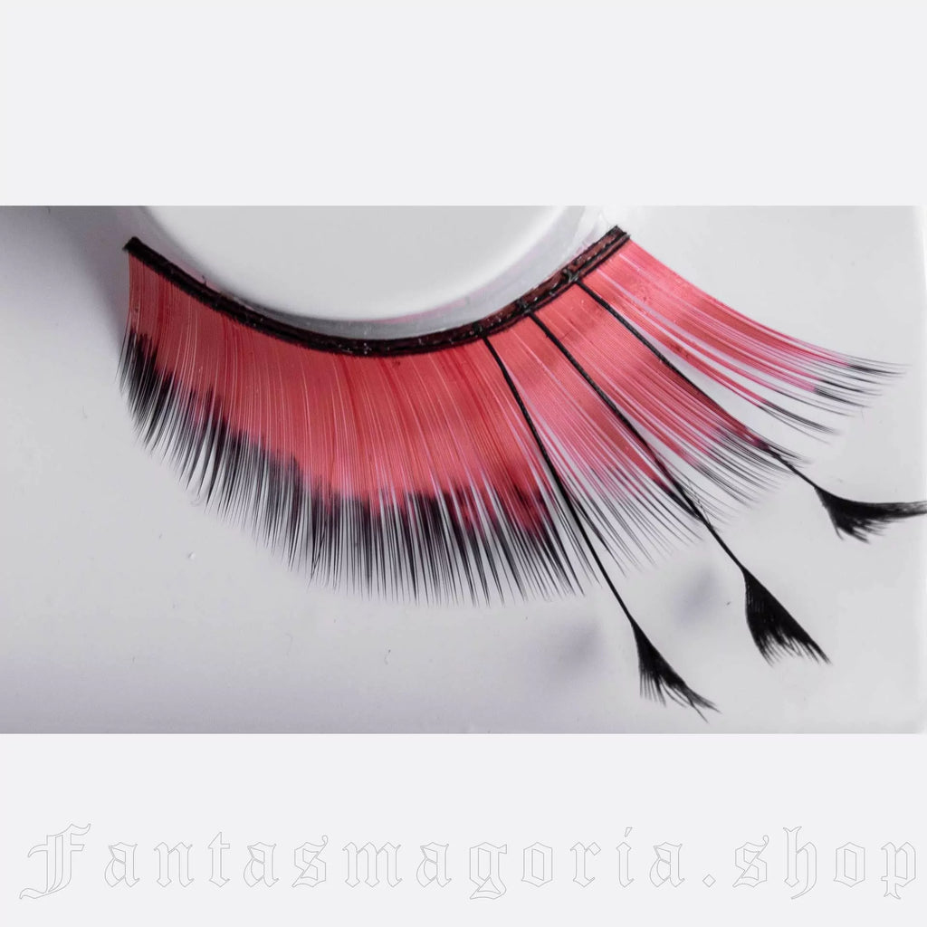Dragonfly Red Eyelashes - Eyelashes - The Dark Rose Emporium
