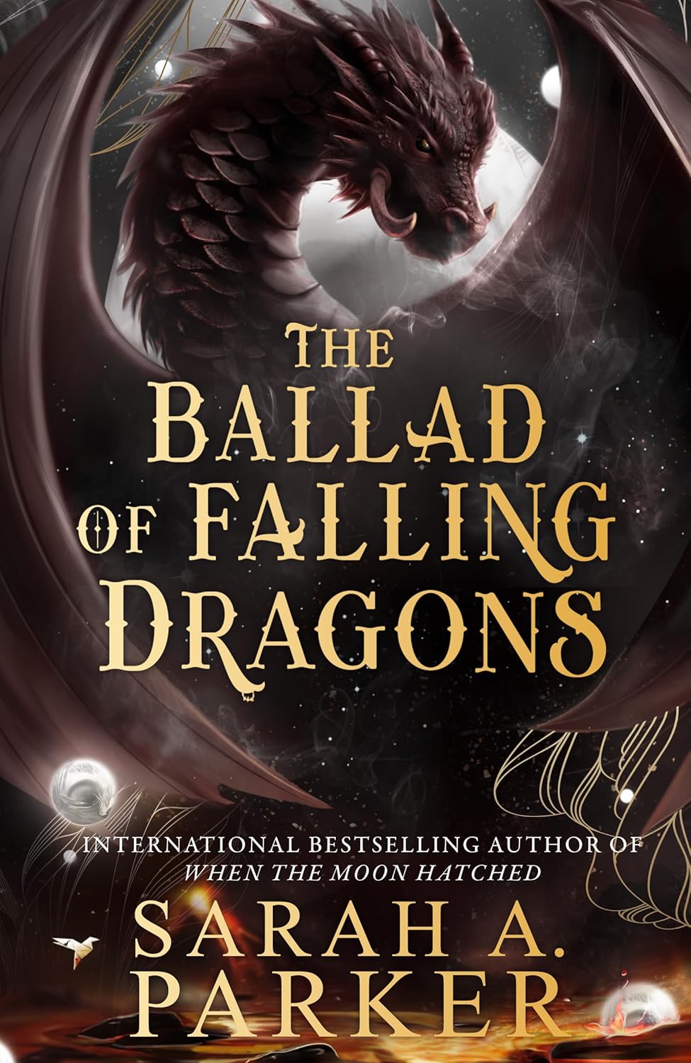 The Ballad of Falling Dragons Book 2 (scratched) paperback - Book - The Dark Rose Emporium