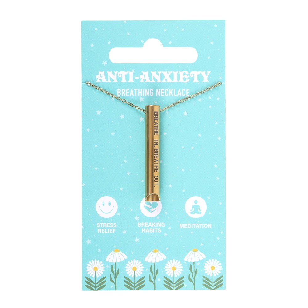 Rain or Shine Anti-Anxiety Breathing Necklace - Jewellery - The Dark Rose Emporium