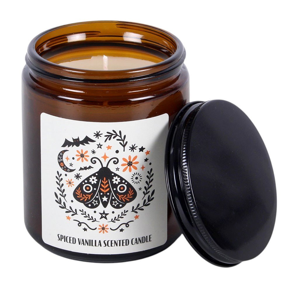 Frightful Folk Moth Spiced Vanilla Apothecary Candle - Candle - The Dark Rose Emporium