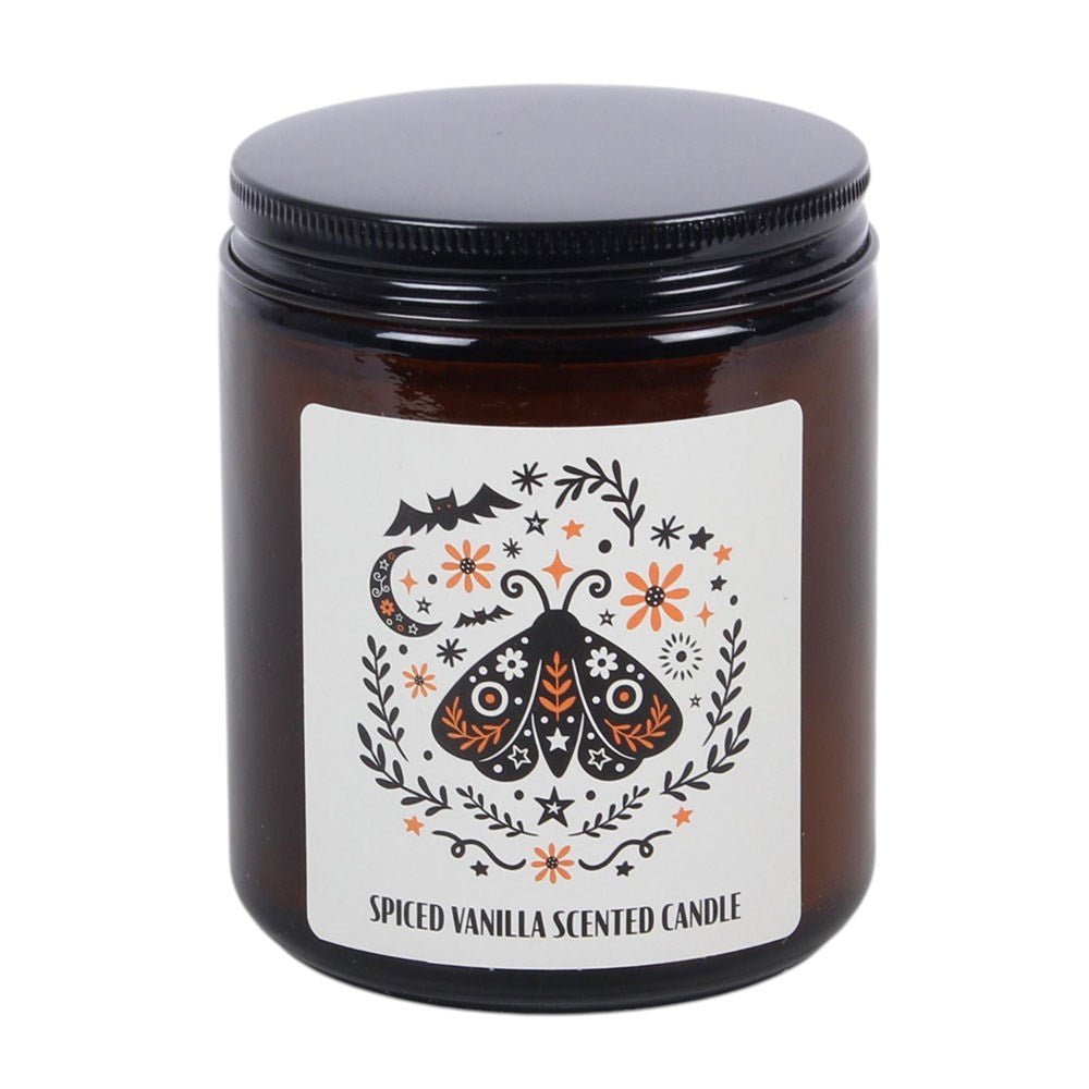 Frightful Folk Moth Spiced Vanilla Apothecary Candle - Candle - The Dark Rose Emporium