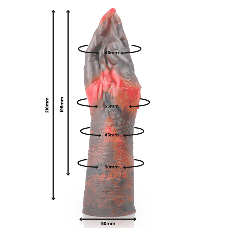 EPIC - LILITH DILDO EVIL DEMON Medium - Sex Toy - The Dark Rose Emporium