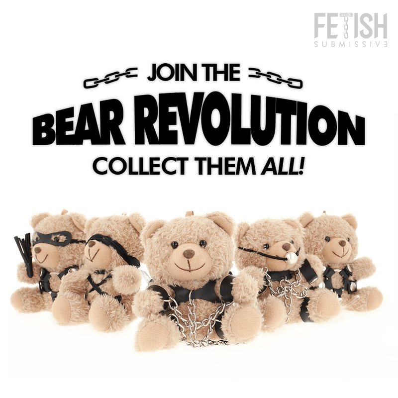 Fetish Submissive - "Yogi" Teddy Bear BDSM, Model 1 - Teddy - The Dark Rose Emporium