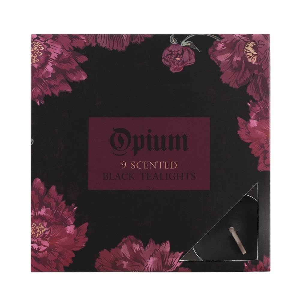 Dark Romance Opium Scented Tealights - Candle - The Dark Rose Emporium