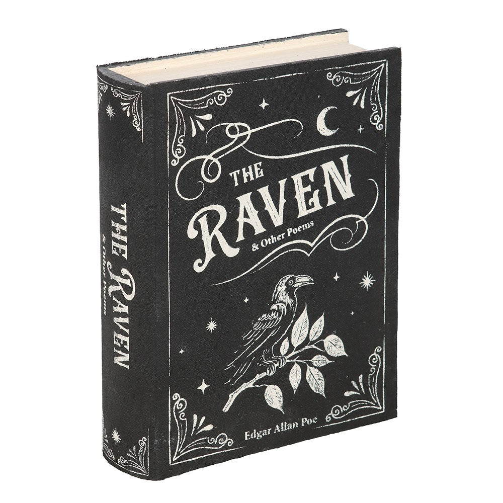 Mystic Raven The Raven Book-Shaped Storage Box - Storage Box - The Dark Rose Emporium