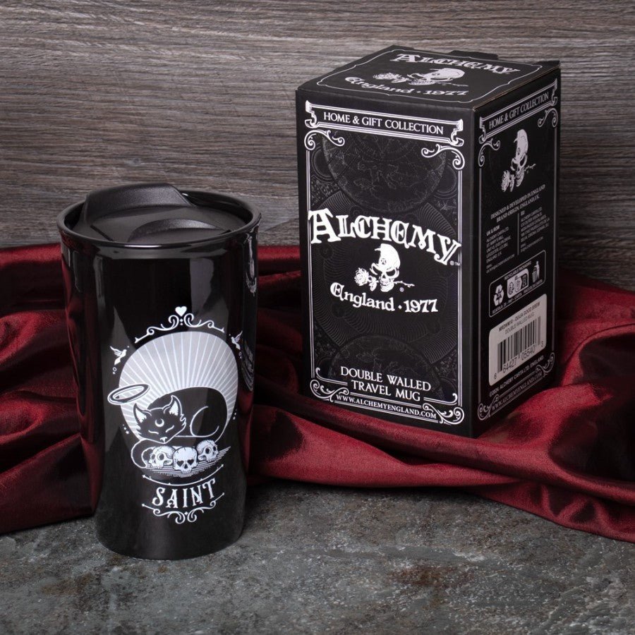 Saint & Sinner Thermo Cup - Mug - The Dark Rose Emporium