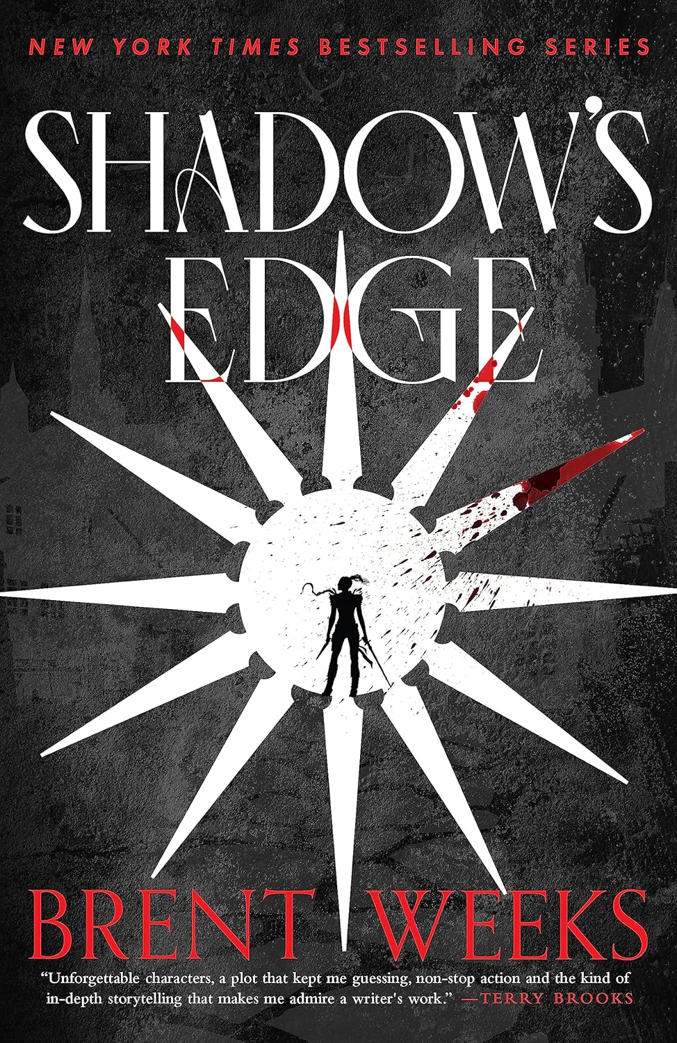Shadow's Edge (Night Angel 2), by Brent Weeks (softback, english edition) - Book - The Dark Rose Emporium
