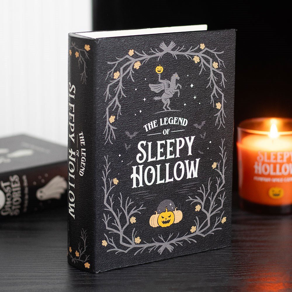 The Haunted Library Legend of Sleepy Hollow Book-Shaped Storage Box - Storage Box - The Dark Rose Emporium